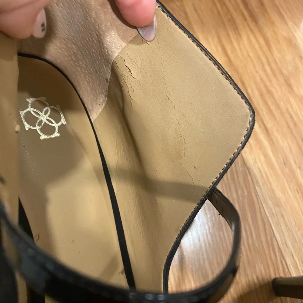 Ann Taylor Suede Peep Toe Stilettos - Picture 6 of 9
